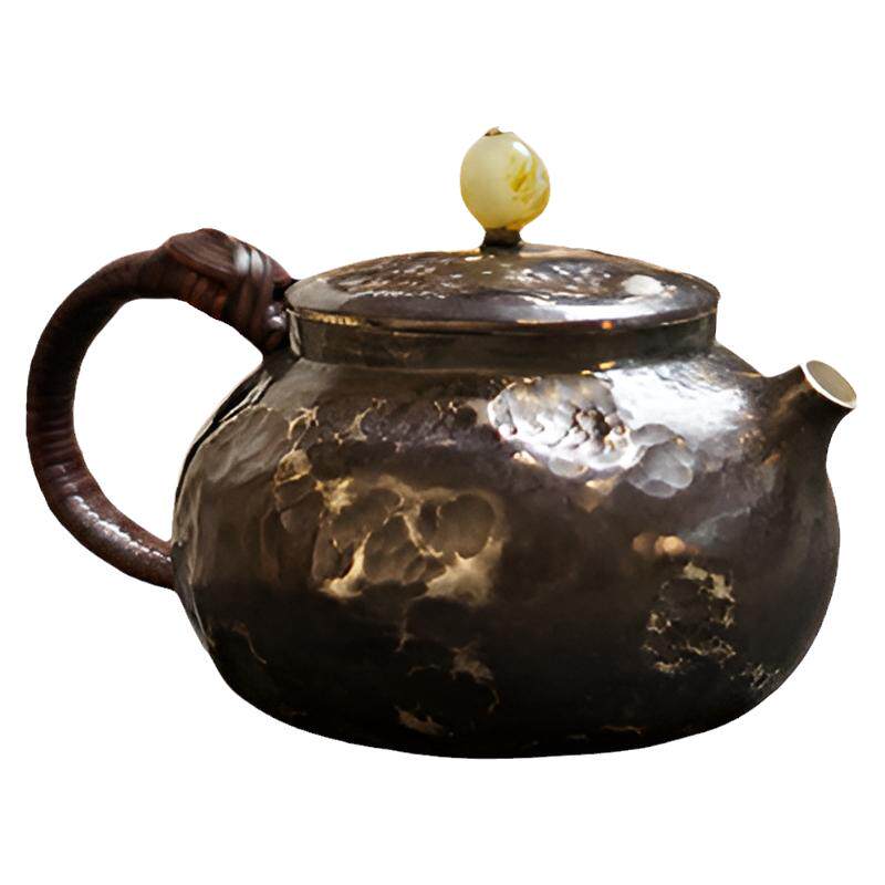 纯手工非遗原创泡茶器银壶