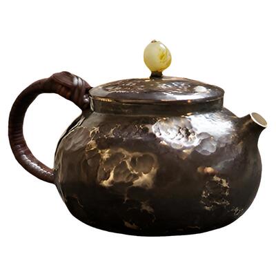 纯手工非遗原创泡茶器银壶