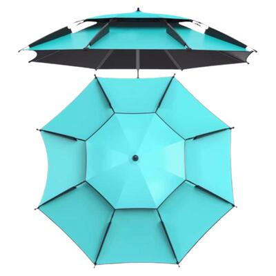 双层钓伞万向钓鱼伞大钓伞双层