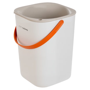 禧天龙茶水桶带滤网垃圾桶家用手提式茶汤干湿分离废水过滤排水桶