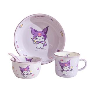 川岛屋碗三丽鸥餐具套装可爱一人食碗具六一儿童节生日礼物女生