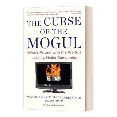 英文原版 The Curse of the Mogul 被诅咒的巨头 传媒大亨们为何走上了穷途末路 Jonathan A. Knee 英文版 进口英语原版书籍