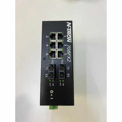 恩创NTRON工业交换机708FX2SC装机未使用需