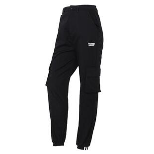 阿迪达斯三叶草工装裤女秋季官方旗舰正品收口休闲裤长裤女GD3071