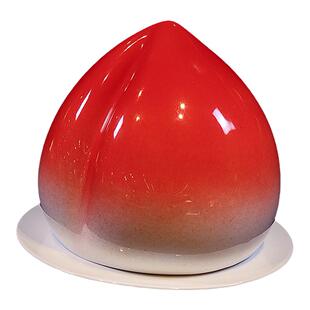 匠厨餐具寿桃中式生日宴骨瓷寿宴心型会所意境菜凉菜长寿面餐具