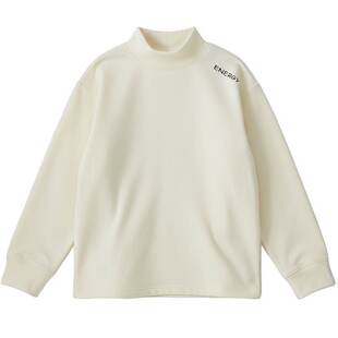 海妈家童装男童德绒打底衫秋冬款男孩内搭T恤套头衫藏青米姜黄色