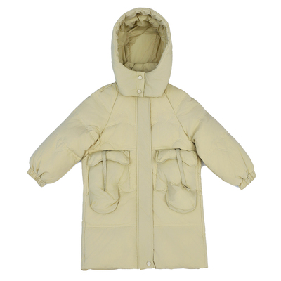 巴拉赫儿童羽绒服女童中长款童装