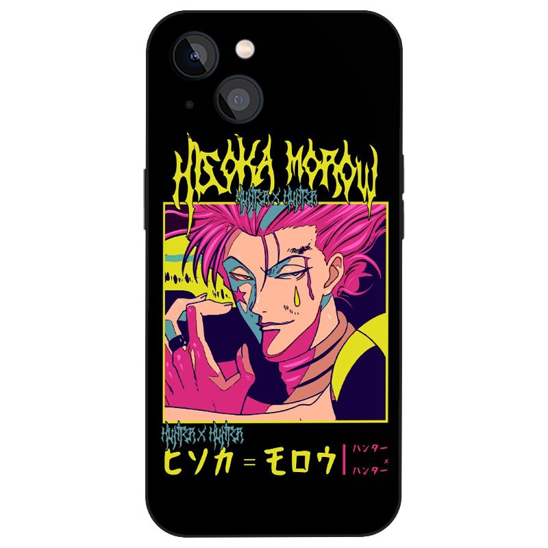 全职猎人西索小众个性日漫手机壳适用iPhone16磨砂11/12/13苹果15Pro全包Mini玻璃XsMax液态硅胶14防摔保护壳