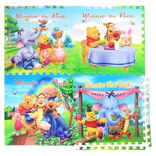 富利时迪士尼卡通爬行垫拼接泡沫地垫宝宝爬行垫环保儿童爬爬垫60