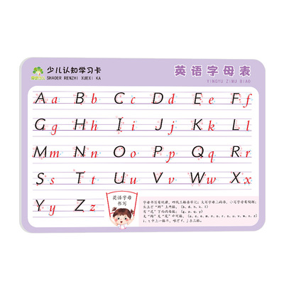 少儿认知学习卡乘法口诀