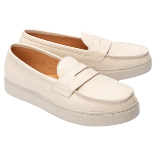 Mattina2026年春夏新款老钱风真皮平跟轻质真皮运动休闲皮鞋男鞋