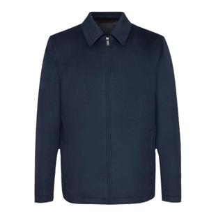 SATCHI沙驰男装男士行政夹克秋季新款纯羊毛商务休闲高端毛呢外套