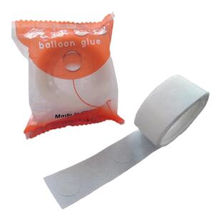 无痕点胶圆点结婚生日汽车粘贴气球海报不伤墙固定胶贴透明小圆胶