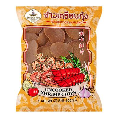 泰国进口虾片自己可在家十秒油炸