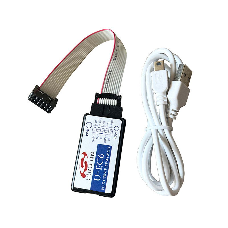 C8051F单片机 仿真器 下载器 U-EC6 EC5 企业版 3.3V/5V输出 EFM8