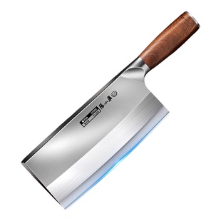 张小泉菜刀复合钢厨房专用斩切刀商用桑刀家用切片砍骨刀官方正品