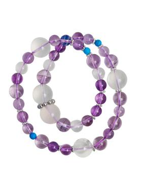 WhimSole唯魅 紫璃天然香氛水晶手串高级感手链招财秋冬生日礼物