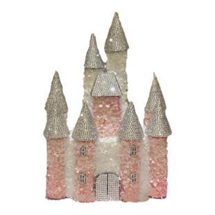 永生花城堡 不凋谢的花新婚订婚礼摆件送女友生日花盒情人节礼物