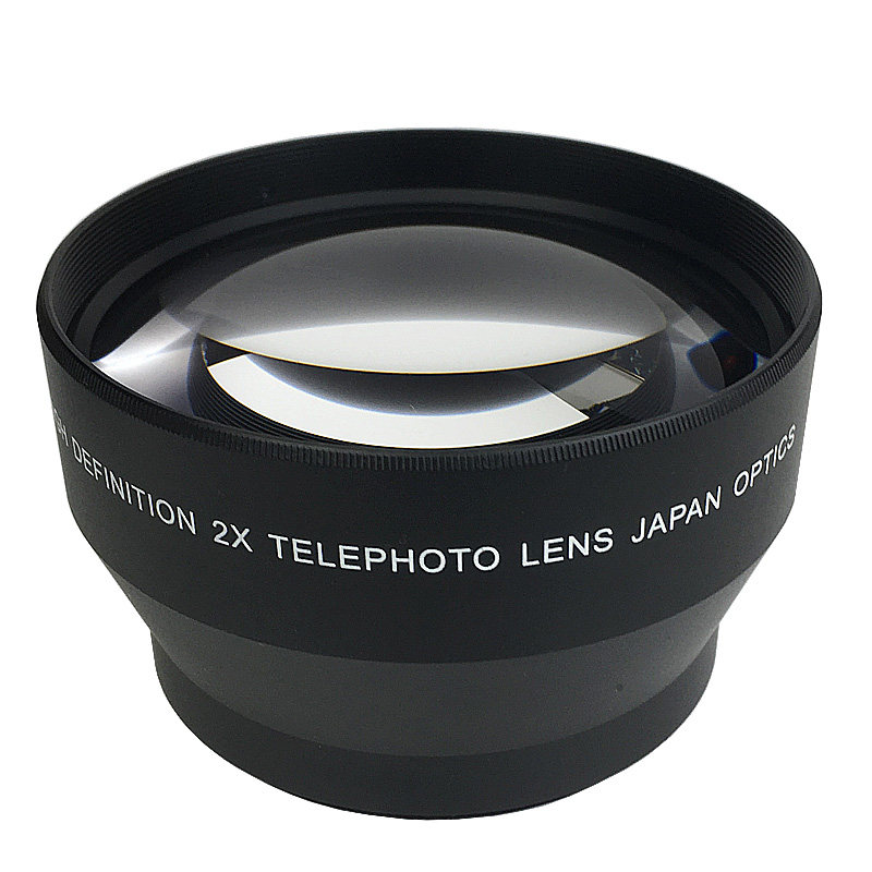 67MM 2倍增距镜 附加镜头 适用尼康18-105和佳能18-135等倍增镜