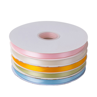 1cm纯色空白涤纶丝带蛋糕装饰丝带蝴蝶结鲜花花束礼盒礼品包装带