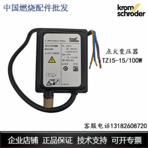 议价TZI5-15/100W/点火变压器/霍科德/德国原装进口