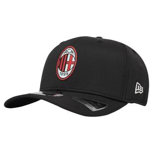 New Era纽亦华2026早春新款AC米兰足球俱乐部棒球帽子硬顶弯檐970