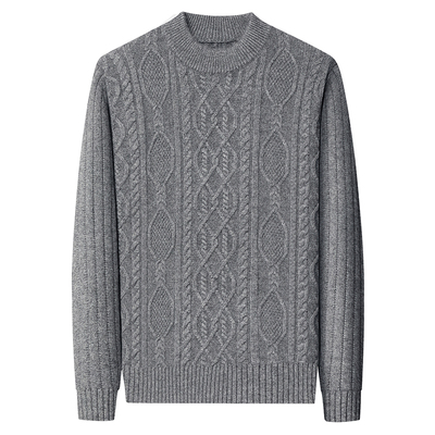 650克特厚款羊绒衫男打底衫