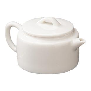 羊脂玉白瓷茶壶德化陶瓷手工家用泡茶壶功夫茶具单壶西施壶井栏壶