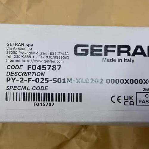 议价GEFRAN杰佛伦电子尺PY-2-F-025-S01M 位移感测器