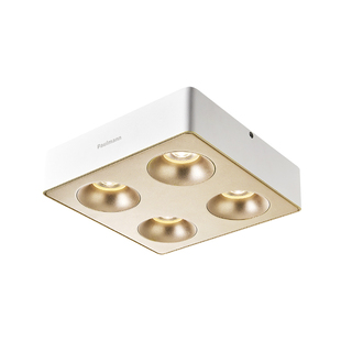 【新品】德国柏曼护眼超薄防眩斗胆灯全光谱吸顶无主灯照明筒灯具