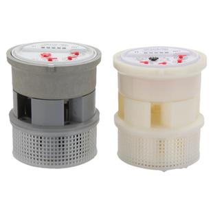 家用冷水数字全指针热水塑料宁波放倒旋翼式高灵敏液封滴水表机芯