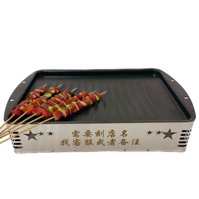 商用烧烤店蜡烛烤串加热保温炉