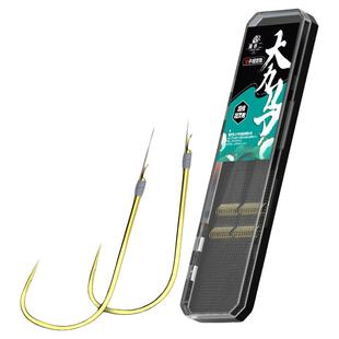 超细金袖短pe线子线双钩0.03#伊势尼金海夕大力马鱼钩钓鱼钩鲫鱼