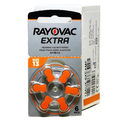 雷特威进口助听器专用电池a13