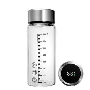 带刻度玻璃杯咖啡豆浆杯中药杯女士专用水杯便携高硼硅耐高温保温