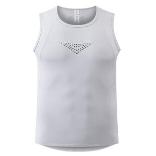 撸铁狼专业马拉松竞速运动工字背心速干衣无袖男款弹力跑步坎肩夏