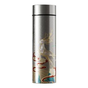 bigcar纯钛保温杯高档茶水分离杯子2025新款钛杯高颜值便携水杯子