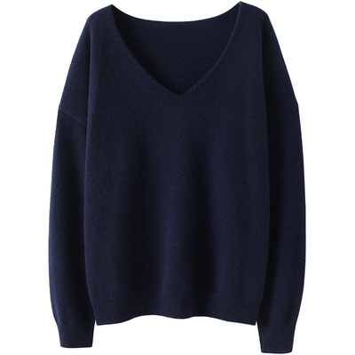 启超高端100%纯山羊绒衫