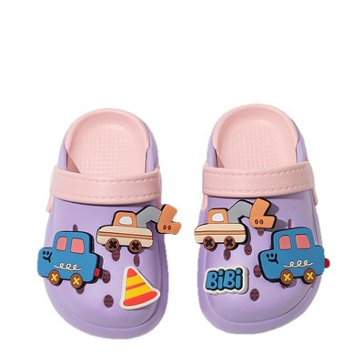 2025夏季新款男童小汽车洞洞鞋