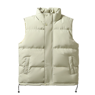 真维斯马甲男款2025新款青少年加厚保暖坎肩立领夹棉冬季男生外套