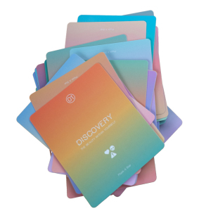 原创情侣三观提问答游戏聚会破冰桌游道具恋爱卡牌片抽签大尺聊天