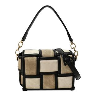 南风Chio2nd 圣马丁画展编织包包女2023新款小众设计感单肩斜挎包