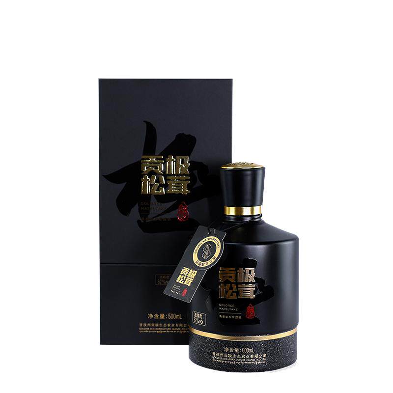 贡极松茸酒52度清香型白酒