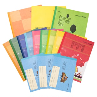 健生练习本作业本子 小学生拼音田字格练习簿写字簿汉语拼音语文数学英语练字写字本厚幼儿园一年级上海统一