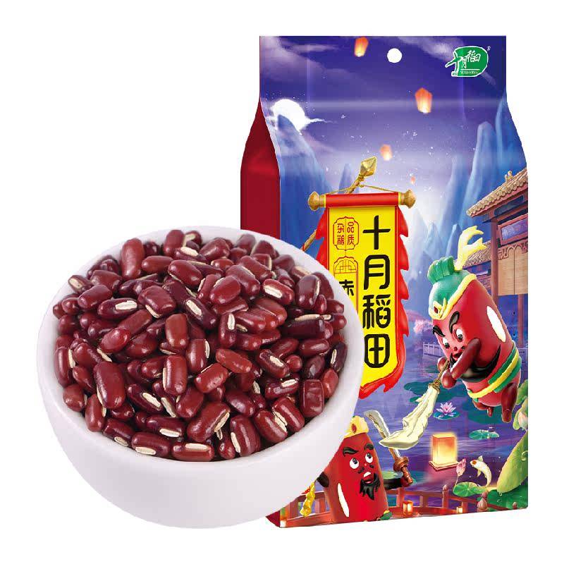 十月稻田赤小豆五谷杂粮赤小豆薏仁米茯苓茶水豆沙馅料