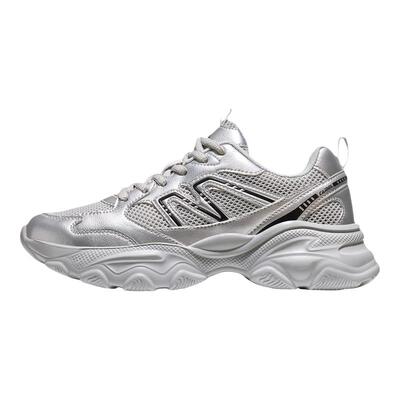 骆驼山药运动鞋女款2026春夏慢跑鞋女休闲鞋子透气百搭厚底鞋女鞋