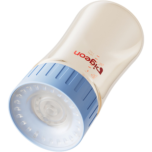 适配贝亲嘬口杯配件奶瓶改造盖直饮杯盖通用二代三代奶瓶转换盖子