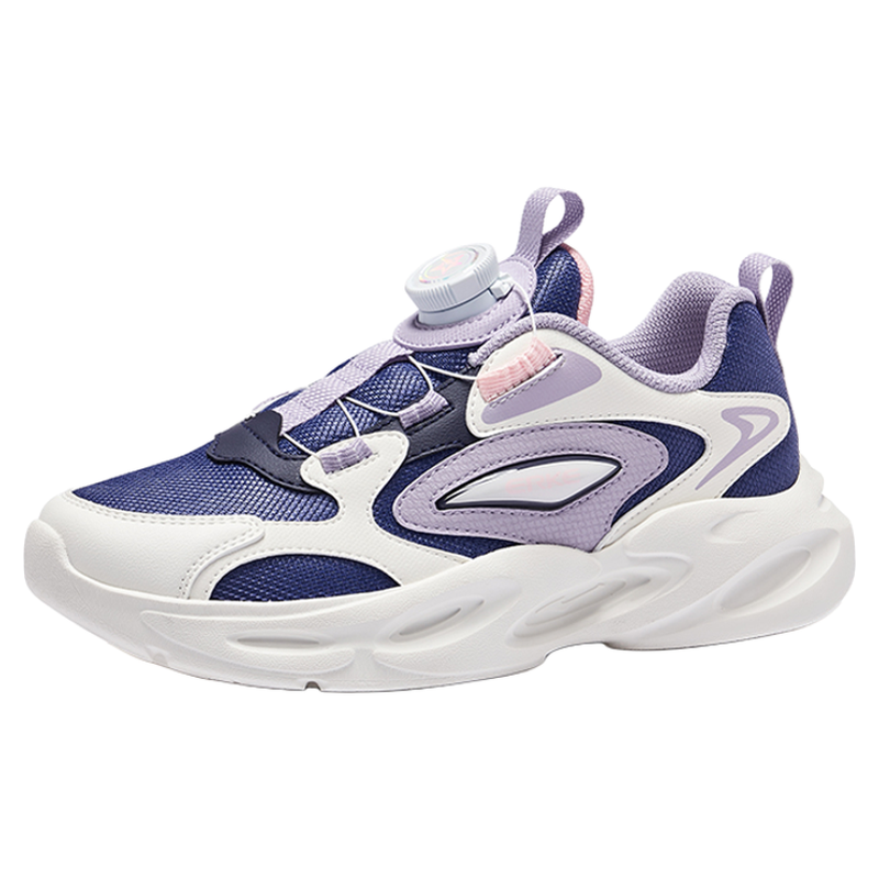 蛋挞|鸿星尔克童鞋女童运动鞋儿童户外休闲跑鞋中大童防滑老爹鞋