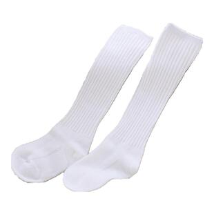 儿童长筒袜香港学生袜子棉袜男童女童高棉高筒白袜公主礼服表演袜