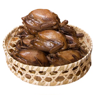 苏州爊鹌鹑常熟杨园沙家浜特产真空卤味零食短保熟食10只650克